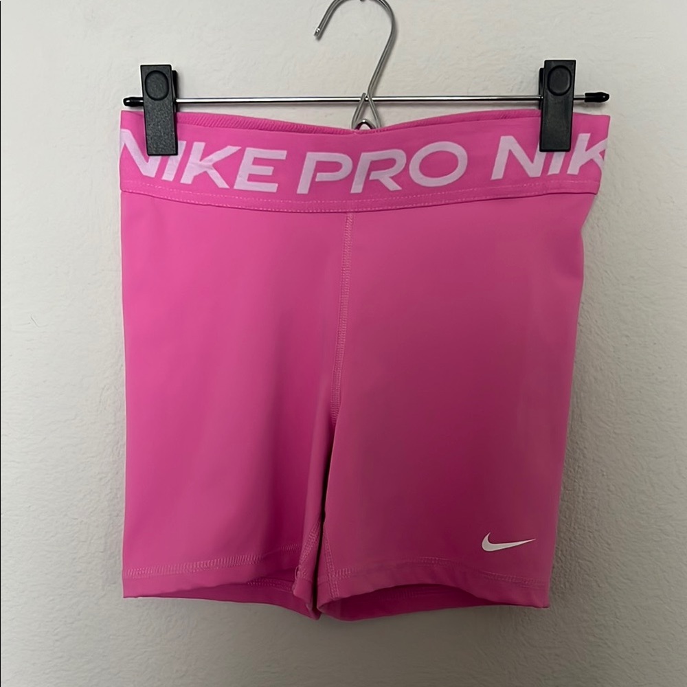 Nike Pro Women's Pink Compression Shorts